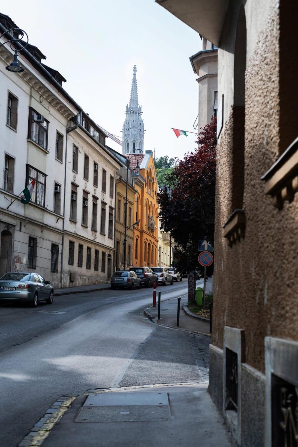 Comfy New Apartment At Castle Budapest Esterno foto